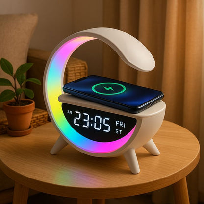 Led Wireless Charger Speaker